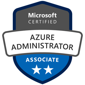 Azure Administrator certification badge
