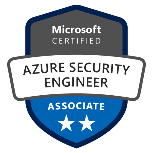 Azure Security Engineer certification badge