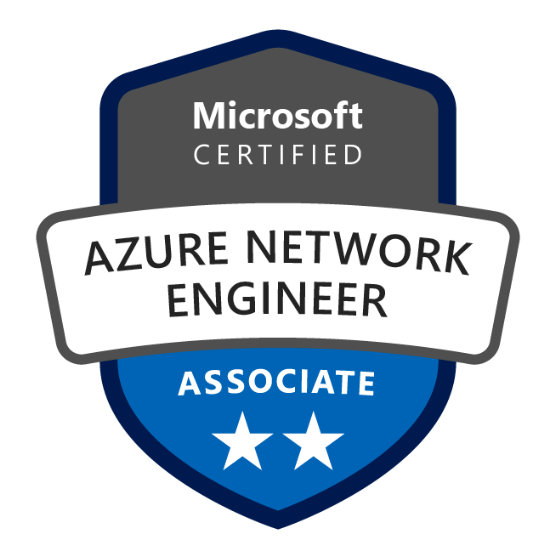 Azure Network Engineer certification badge